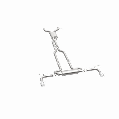 MagnaFlow cat-back exhaust system for 2007-2015 Audi stainless steel polished 15085