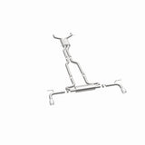 MagnaFlow cat-back exhaust system for 2007-2015 Audi stainless steel polished 15085