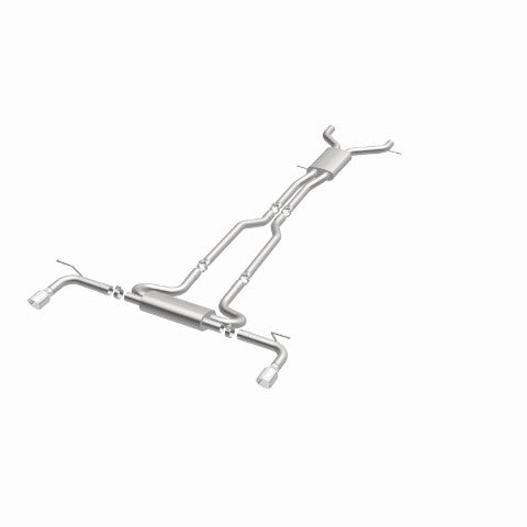 MagnaFlow cat-back exhaust system for 2007-2015 Audi stainless steel polished 15085