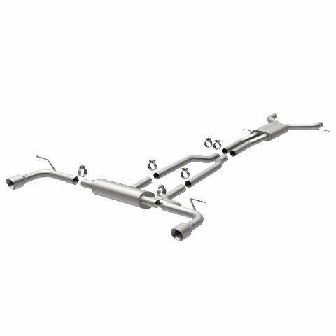 MagnaFlow cat-back exhaust system for 2007-2015 Audi stainless steel polished 15085