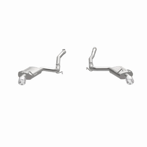 MagnaFlow axle-back exhaust system for 2010-2011 Chevy Camaro stainless steel polished 15092