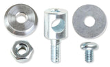 Mr. Gasket carburetor linkage bushing pivot aluminum/steel 1/4 inch diameter 1512