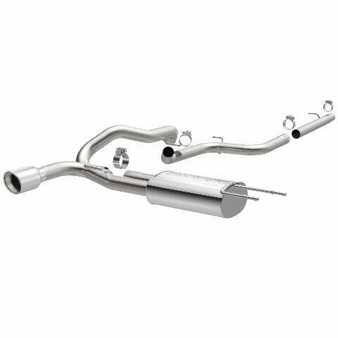 MagnaFlow cat-back exhaust system for 2010-2013 Mazda stainless steel polished 15127
