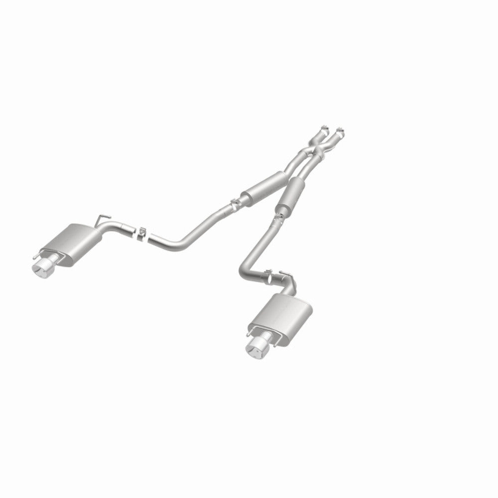 MagnaFlow cat-back exhaust system for 2010-2014 Cadillac stainless steel polished 15136