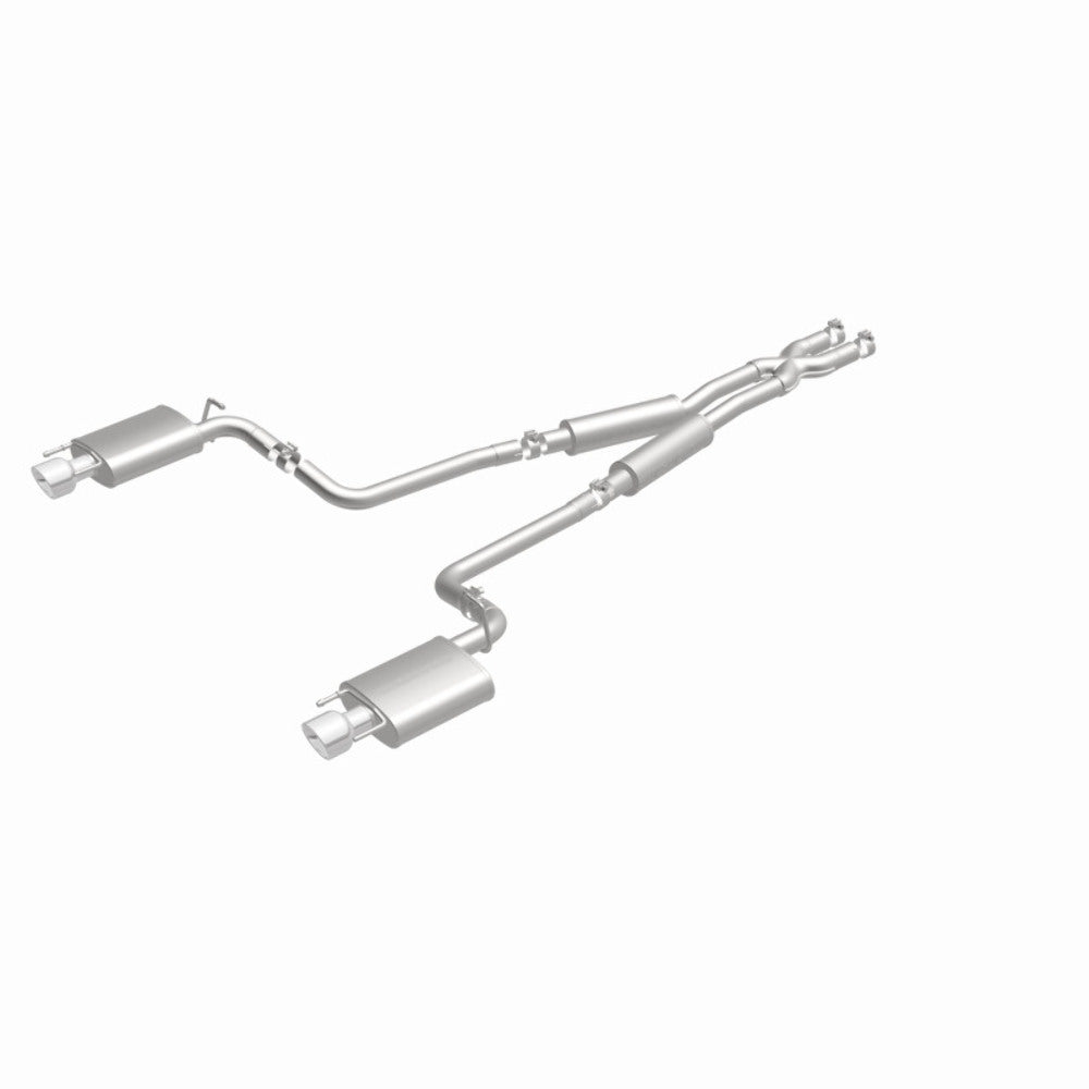 MagnaFlow cat-back exhaust system for 2010-2014 Cadillac stainless steel polished 15136