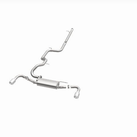MagnaFlow cat-back exhaust system for 2010-2013 Mazda stainless steel polished 15146