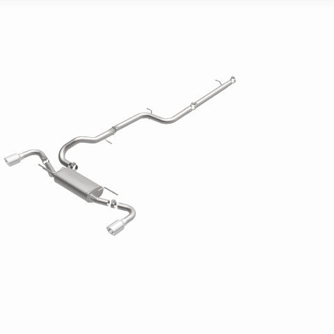 MagnaFlow cat-back exhaust system for 2010-2013 Mazda stainless steel polished 15146