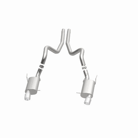 MagnaFlow cat-back exhaust system for 2013-2014 Ford Mustang stainless steel polished 15149