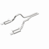 MagnaFlow cat-back exhaust system for 2013-2014 Ford Mustang stainless steel polished 15149
