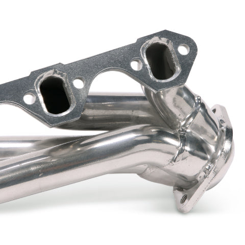 1986-1993 Ford Mustang 5.0 Shorty Headers Polished Silver Ceramic 1-5/8 15150 ceramic coated polished