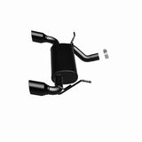 MagnaFlow axle-back exhaust system for 2007-2018 Jeep Wrangler stainless steel black 15160