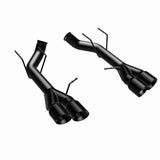 MagnaFlow axle-back exhaust system for 2013-2014 Ford Mustang stainless steel black 15177