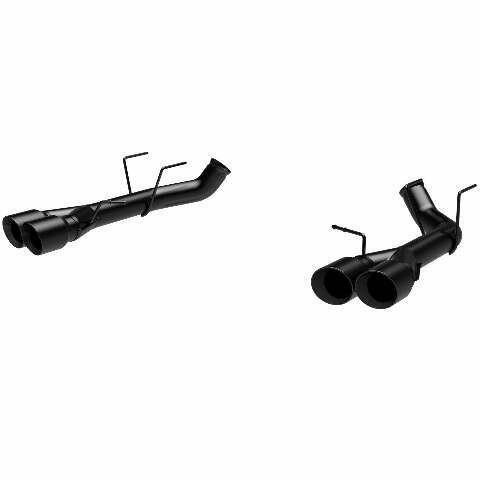 MagnaFlow axle-back exhaust system for 2013-2014 Ford Mustang stainless steel black 15177