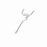 MagnaFlow cat-back exhaust system for 2013-2016 Dodge stainless steel polished 15181