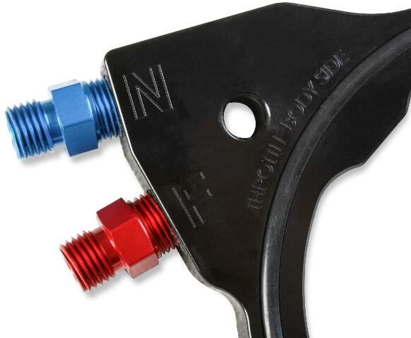 NOS EFI nitrous wet plate - Mopar black clear 15184NOS