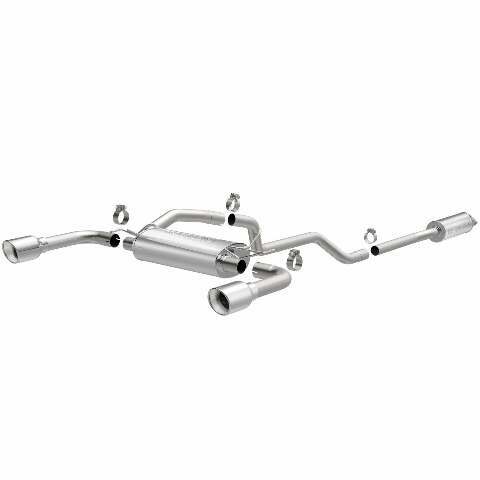 MagnaFlow cat-back exhaust system for 2013-2019 Ford stainless steel polished 15203