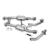 Fits 1986-1993 Mustang 5.0 2.5 Full High Flow H Pipe W/Converters-1521