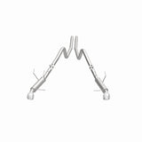 MagnaFlow cat-back exhaust system for Ford Mustang stainless steel polished 15245