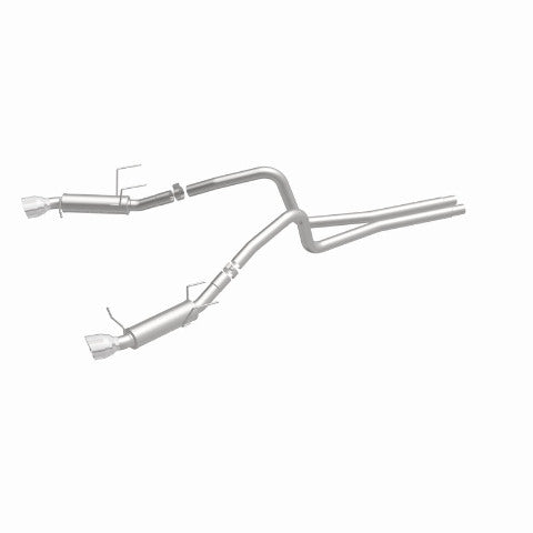 MagnaFlow cat-back exhaust system for Ford Mustang stainless steel polished 15245