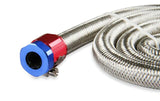 Mr. Gasket braided steel fuel line kit 3/8 inch x 3 foot carburetor rubber 1526