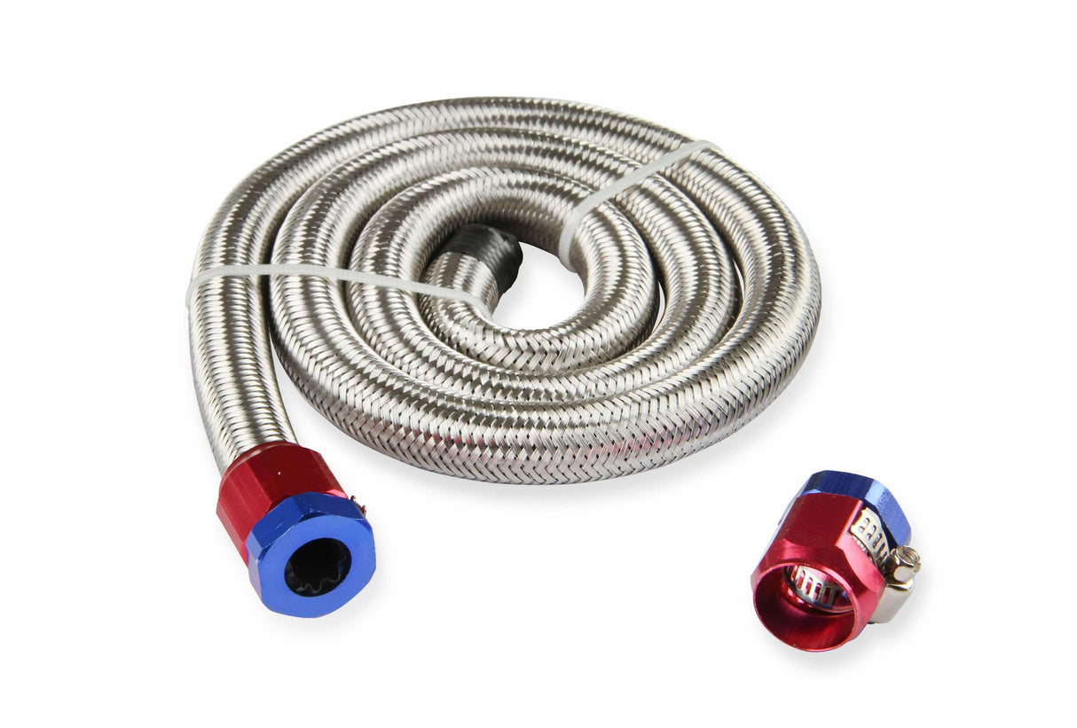 t Mr. Gasket 1526 Mr. Gasket Braided Steel Fuel Line Kit - 3/8 Inch x 3 Foot Mr. Gasket