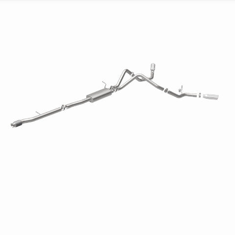 MagnaFlow cat-back exhaust system for 2014-2018 GMC Silverado 1500 stainless steel polished