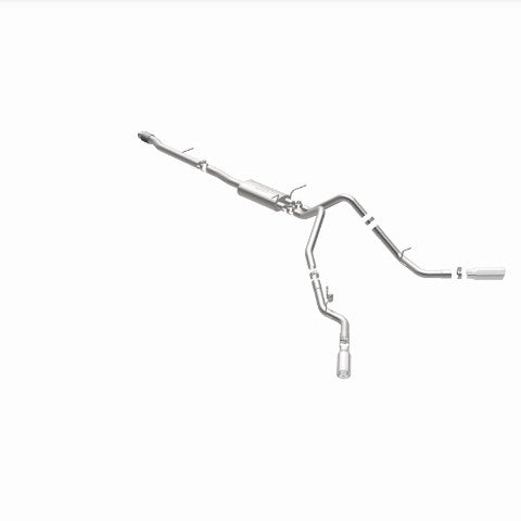 MagnaFlow cat-back exhaust system for 2014-2018 GMC Silverado 1500 stainless steel polished