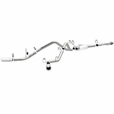 MagnaFlow cat-back exhaust system for 2014-2018 GMC Silverado 1500 stainless steel polished