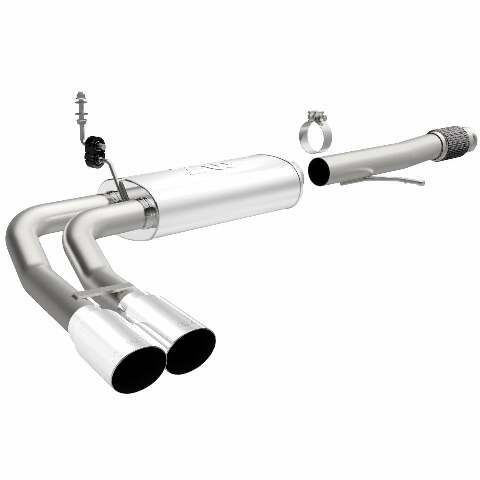 MagnaFlow cat-back exhaust system for 2014-2018 Chevy Silverado 1500 polished 15270