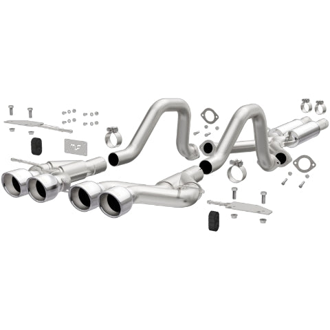 MagnaFlow cat-back exhaust system for 2000-2004 Chevy Corvette stainless steel polished 15281
