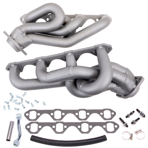 Fits 1994-1995 Mustang 5.0 GT & Cobra 1-5/8 Shorty Equal Length Headers-1529 ceramic coated polished