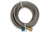 NOS stainless steel braided hose -4AN 14-foot blue 14 foot PTFE lined 15295NOS