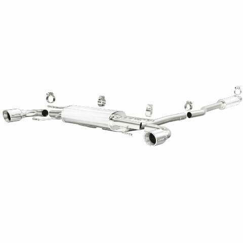 MagnaFlow cat-back exhaust system for 2014-2018 Mazda stainless steel polished 15297