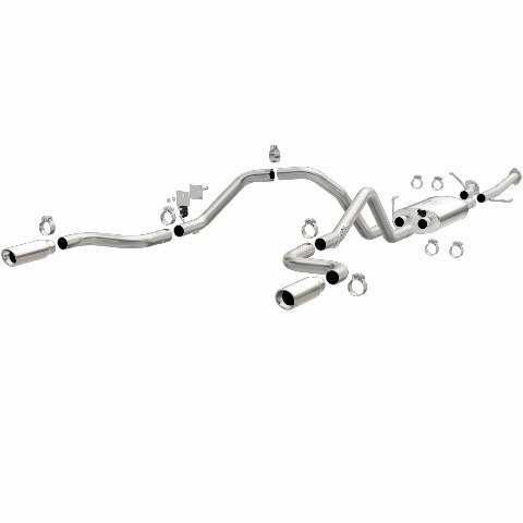 MagnaFlow cat-back exhaust system for 2014-2019 Toyota Tundra stainless steel polished 15305
