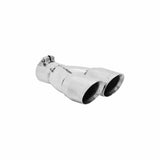 Flowmaster 15307 Exhaust Tip - 3.00 in. Dual Angle Cut Polished SS Fits 2.50 in.