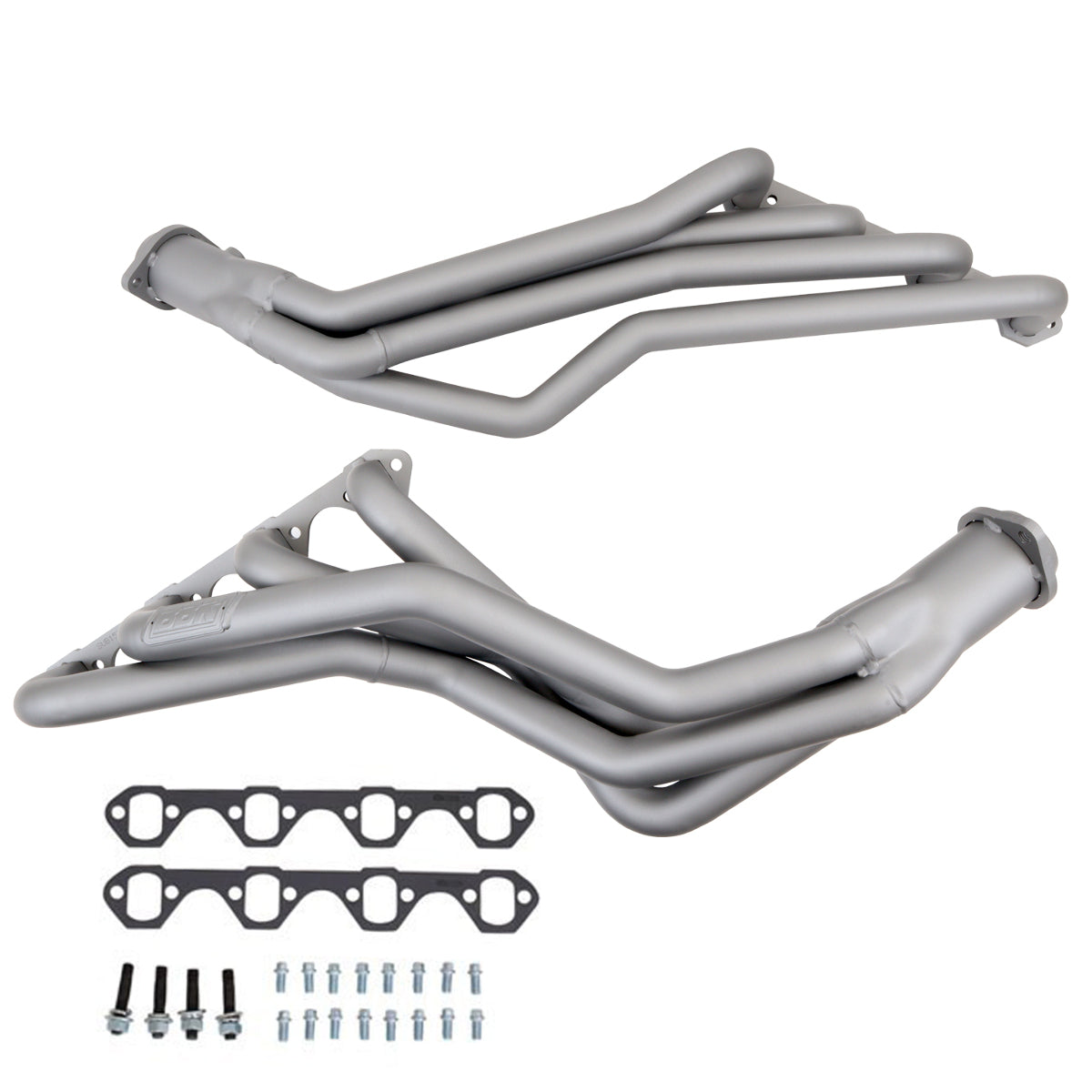 Fits 1979-1993 Mustang 5.0 1-5/8 Long Tube Headers Automatic-Titanium-1531 for 1979-1993 Ford Mustang chrome