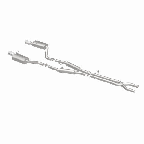 MagnaFlow cat-back exhaust system for 2005-2006 Audi A4 stainless steel polished 15326