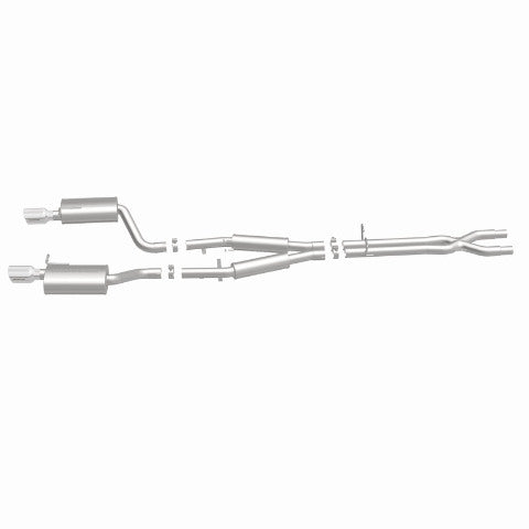 MagnaFlow cat-back exhaust system for 2005-2006 Audi A4 stainless steel polished 15326