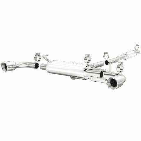 MagnaFlow cat-back exhaust system for 2014-2021 Jeep Cherokee stainless steel polished 15327