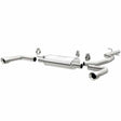 MagnaFlow cat-back exhaust system for 2015-2019 Audi stainless steel polished 15352