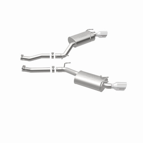MagnaFlow axle-back exhaust system for 2010-2015 Chevy Camaro stainless steel polished 15354