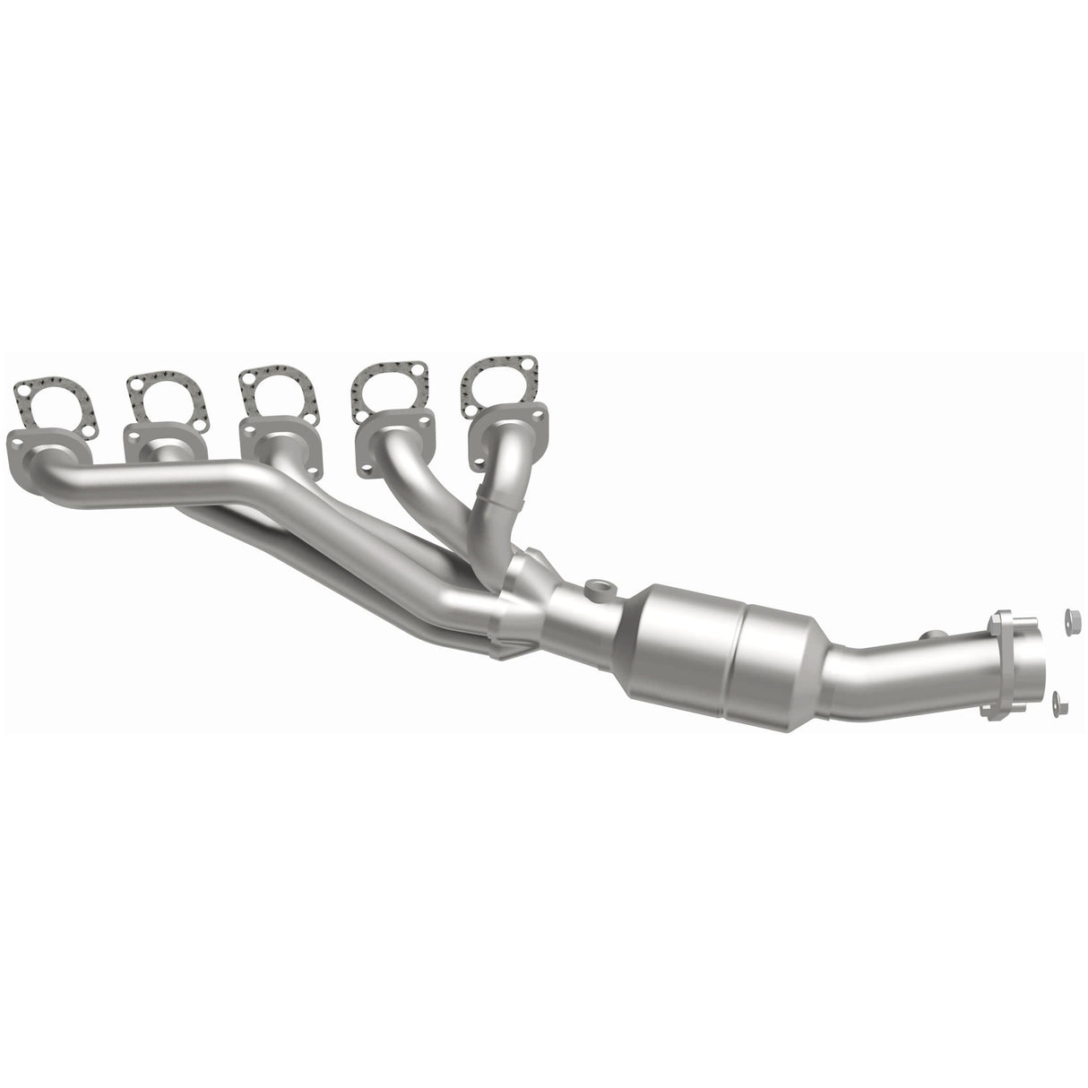 Catalytic Converter with Integrated Exhaust Manifold for HM Grade Federal / EPA Compliant Direct-Fit Manifold Catalytic