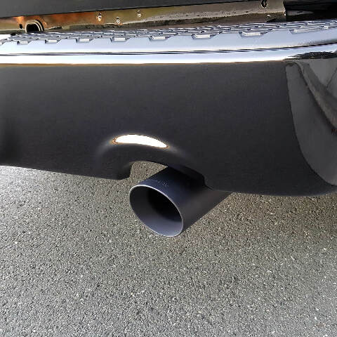 Fits Dodge RAM 2009-2022 Truck Exhaust Tip Clamp On Black Flowmaster 15356