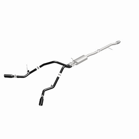 MagnaFlow cat-back exhaust system for 2014-2018 Chevy Silverado 1500 stainless steel black 15360