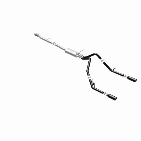 MagnaFlow cat-back exhaust system for 2014-2018 Chevy Silverado 1500 stainless steel black 15361