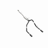 MagnaFlow cat-back exhaust system for 2014-2018 Chevy Silverado 1500 stainless steel black 15361