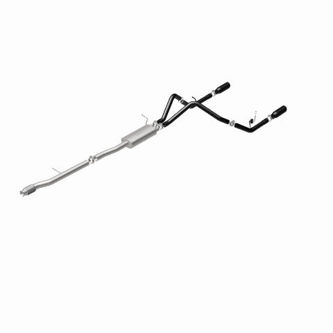 MagnaFlow cat-back exhaust system for 2014-2018 Chevy Silverado 1500 stainless steel black 15361