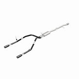 MagnaFlow cat-back exhaust system for 2014-2018 Chevy Silverado 1500 stainless steel black 15361