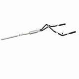 MagnaFlow cat-back exhaust system for 2010-2013 Chevy Silverado 1500 stainless steel black 15362