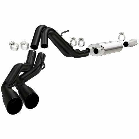 MagnaFlow cat-back exhaust system for 2010-2014 Ford F-150 stainless steel polished 15366